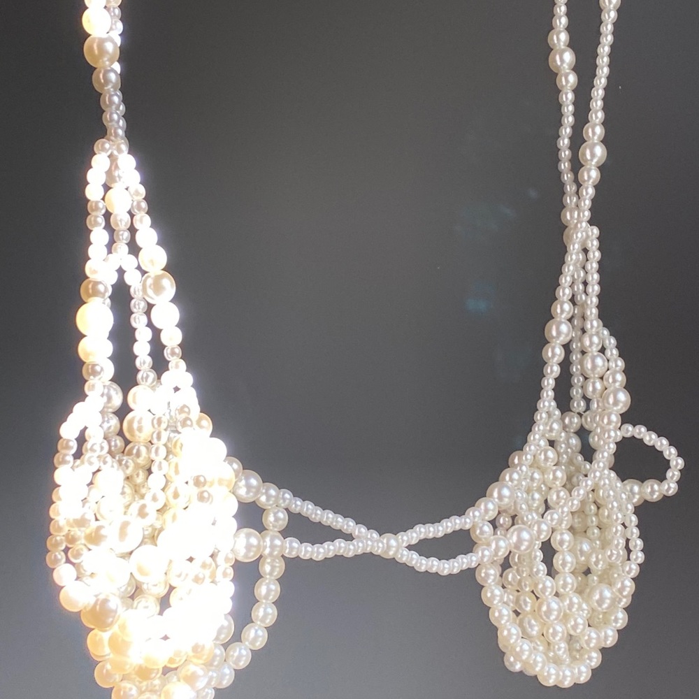 *SOLD* The Peaceful People Pearl Bra